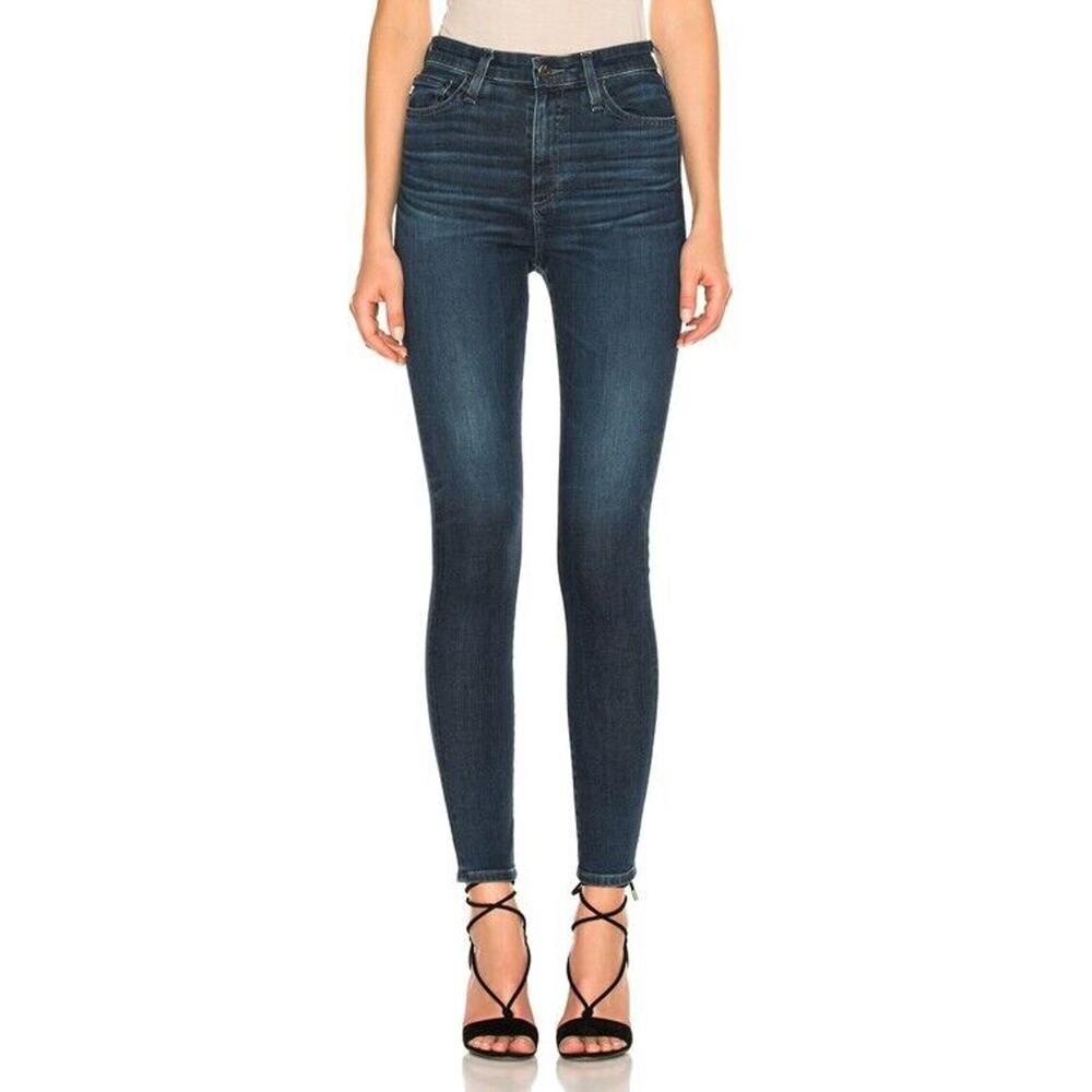 AG ADRIANO GOLDSCHMIED Mila •28• 3 Yr Rendezvous Super High Rise Skinny Jeans